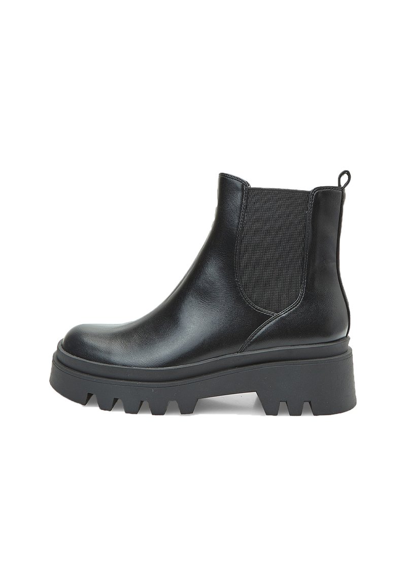Bata Kotníkové boty na platformě - nero/černá - Zalando.cz