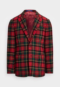 POLO MODERN PLAID WOOL BLEND SPORT COAT - Blazer jacket - red/green multi
