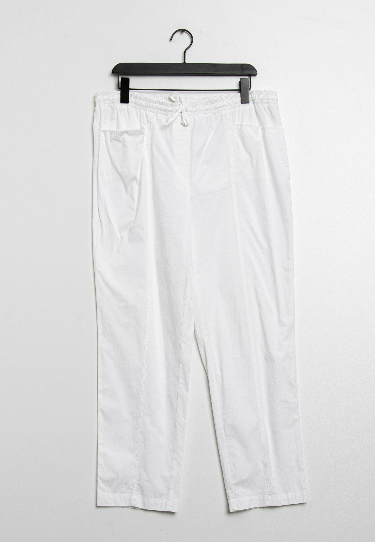 PETER HAHN Broek - white/wit - (Pre-owned) - Zalando.be