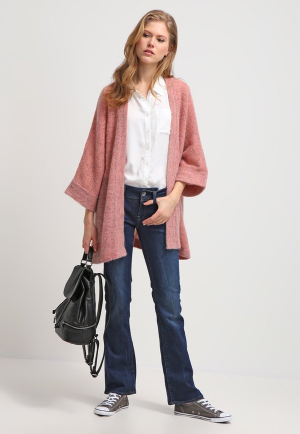 MIDGE MID BOOTCUT - Bootcut jeans - neutro stretch denim2