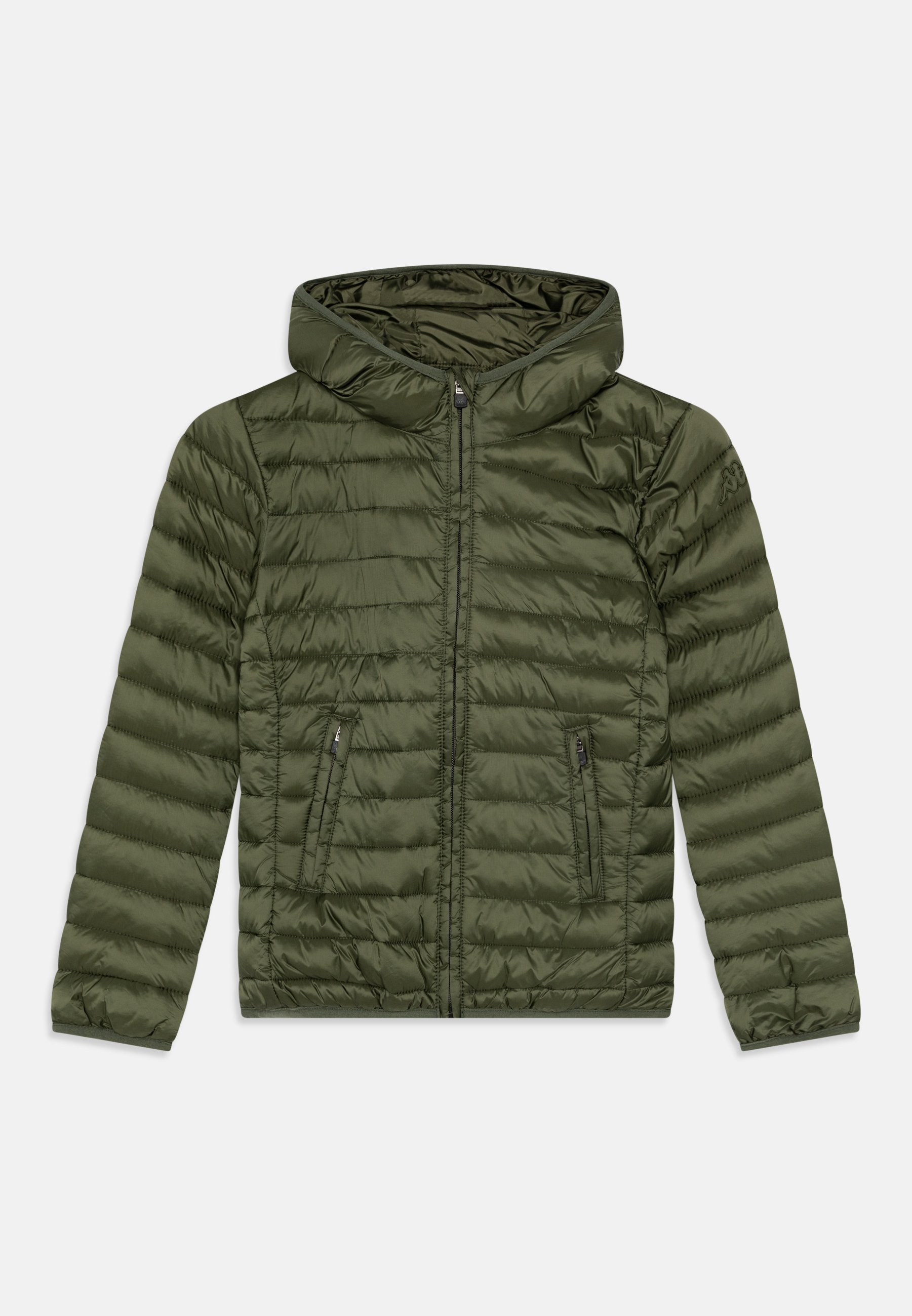 Otrain Vinyl Hooded Puffer Jacket Zalando Kappa Francis