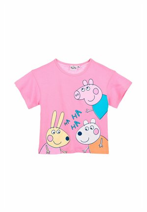 PEPPA PIG KURZARM - T-Shirt print - rosa
