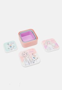 Kidzroom LUNCH BOX FROZEN II LET'S EAT SNACK BOX UNISEX SET - Brotdose - pink