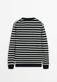 Massimo Dutti Pullover - black