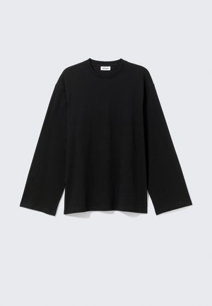 Weekday OVERSIZED LONG SLEEVE - Pikkade varrukatega topp - black
