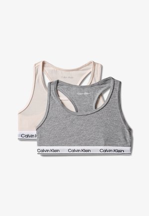 Calvin Klein Underwear, 2 PACK - Pihik - silver-colored peony/grey heather