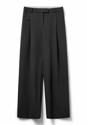 ELSABETH WIDE  - Nohavice - dark grey