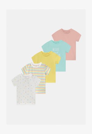 NBFBODIL 5 PACK - T-shirt print - limelight