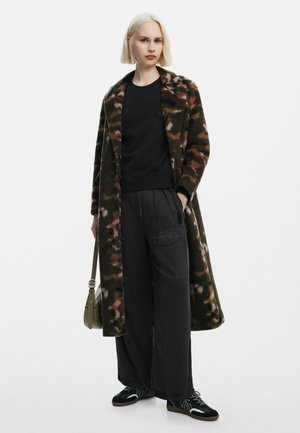 Desigual PRINTED - Klasičan kaput - green