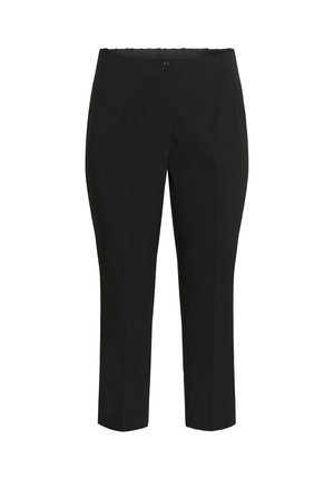 Kaffe Curve ELIA - Tygbyxor - black deep