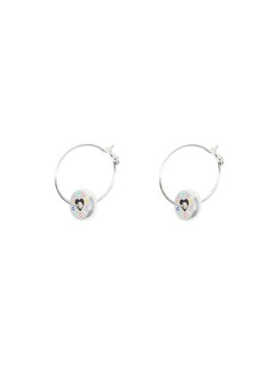 LOGO CORAZÓN - Boucles d'oreilles - rosa pastel