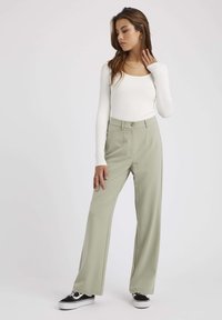 BZB TAILLEUR - Pantalon classique - vert clair