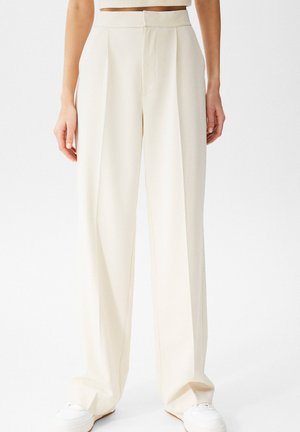 Trousers - beige