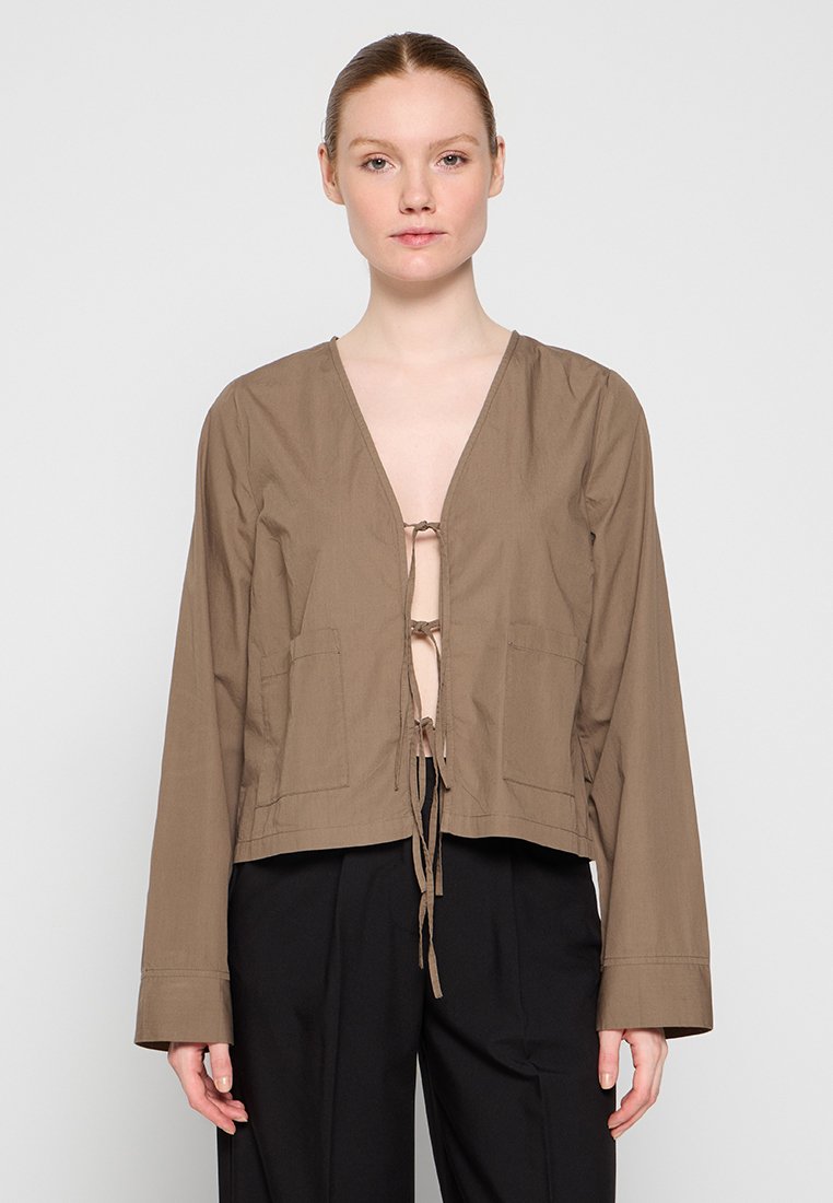 Envii Blouse olijfgroen