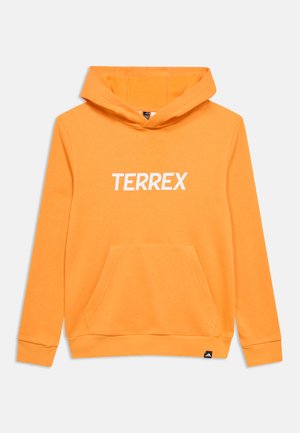 LOGO UNISEX - Hættetrøje - pure tangerine