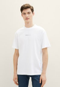 TOM TAILOR DENIM Základné tričko - white