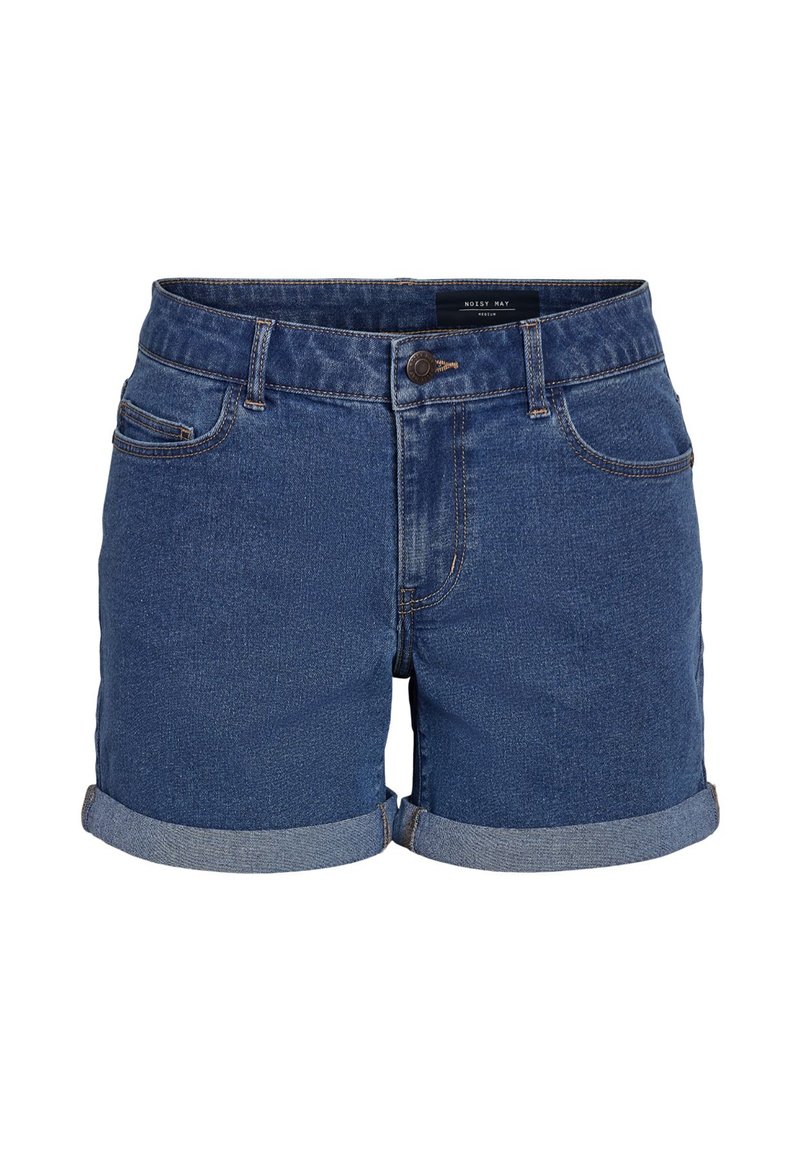Noisy May Jeansshort blauw denim/bluedenim