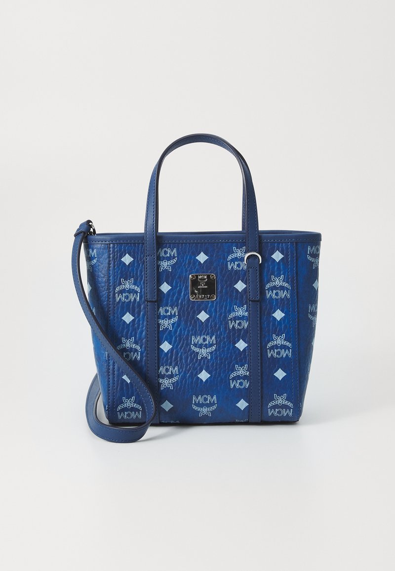 MCM TONI - Handtasche - blue visetos/blau - Zalando