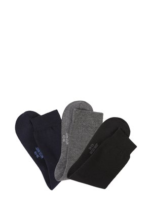 3 PACK - Socken - x schwarz x anthrazit meliert x marine