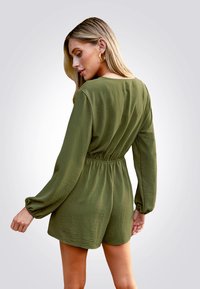 Cupshe WIDE - Overal - olive green