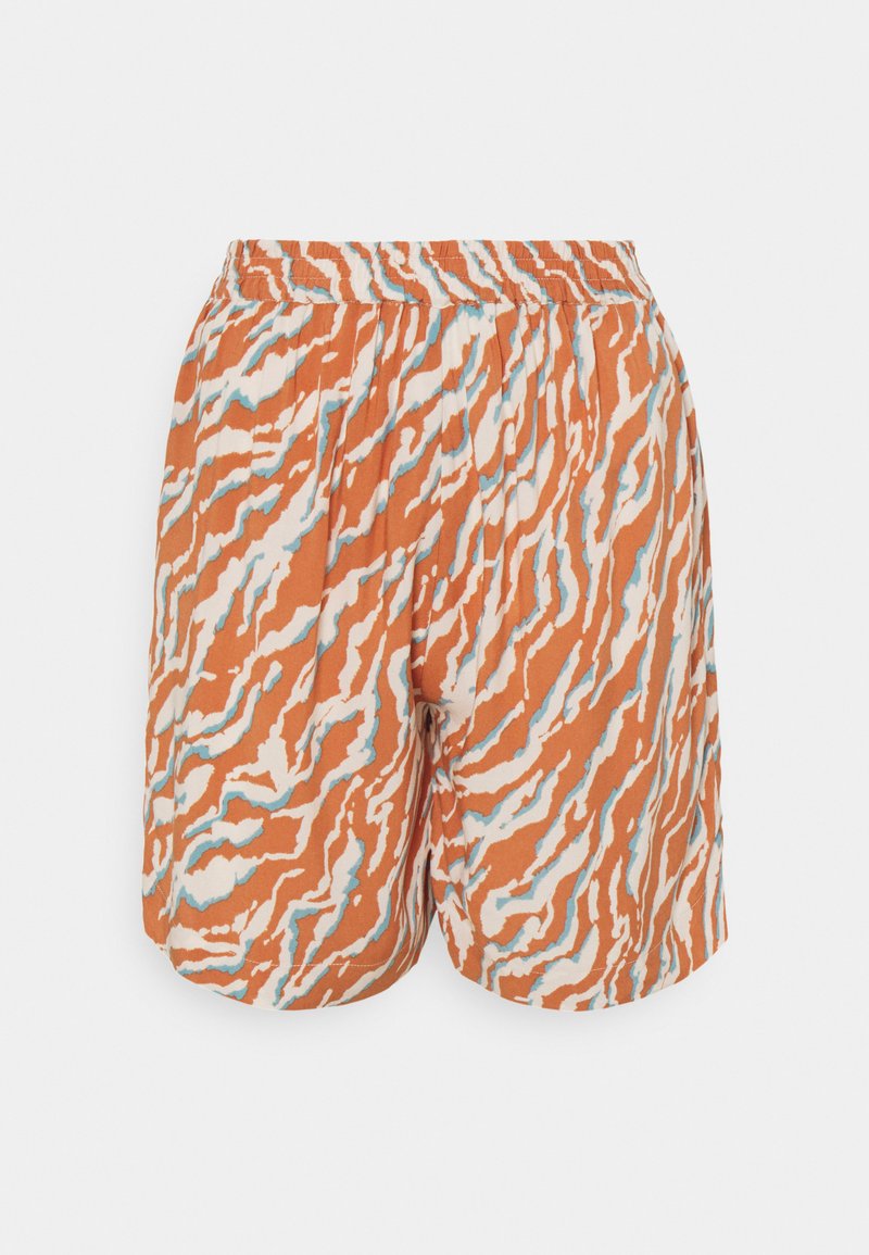 ICHI PETITE Shorts metallic-rood ICHI PETITE Shorts metallic-rood