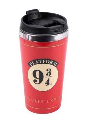 HARRY POTTER COFFEE-TO-GO - HOGWARTS EXPRESS PLATFORM 9 3/4 ISOLIER 350 ML - Drink bottle - rot