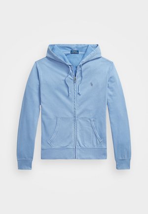 Polo Ralph Lauren SPA TERRY FULL ZIP HOODIE - Sweatjakke - campus blue