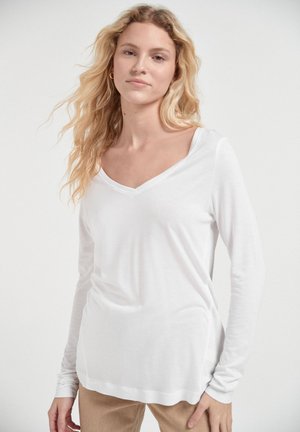 Next Långärmad tröja - white