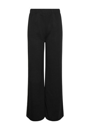 Long Tall Sally SIDE PIPE DETAIL WIDE LEG - Broek - black