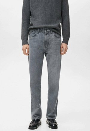 Vaqueros rectos - light grey denim