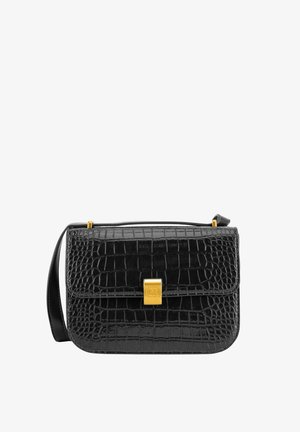 Gino Rossi, GINO ROSSI WOMEN'S HANDBAG BLACK CS6905-W - Bandolera - black