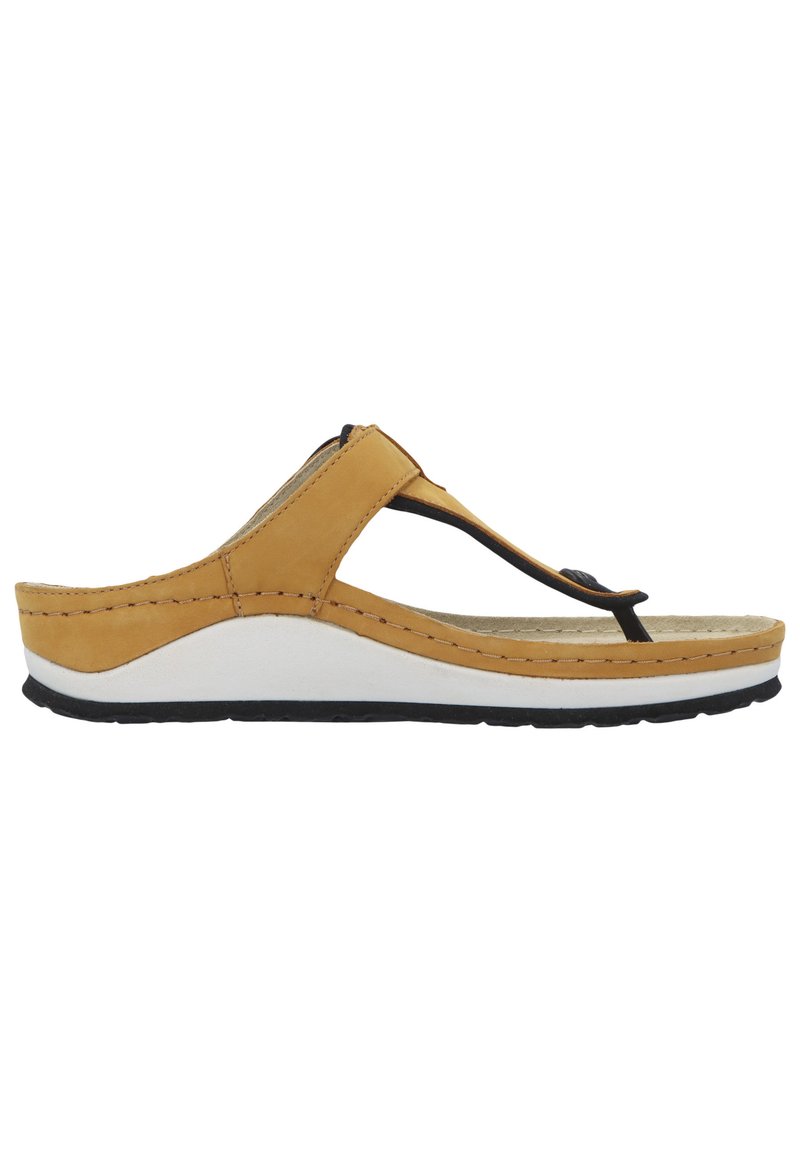 Damen Sneaker | Berkemann MILA Zehentrenner gelb - HQ60821 Damen Sneaker | Berkemann MILA Zehentrenner gelb - HQ60821