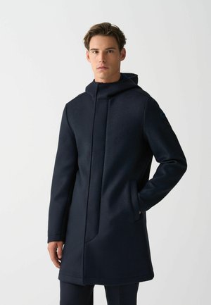 HOOD - Klassischer Mantel - dark blue
