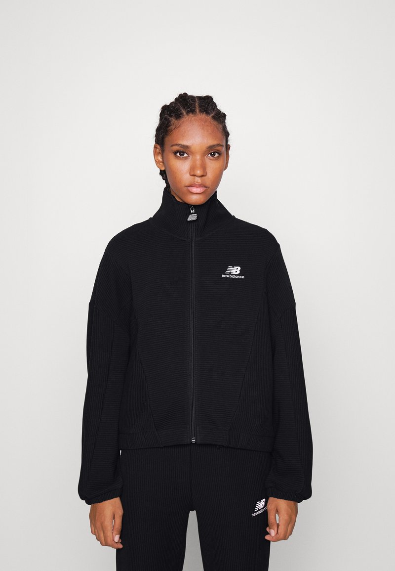 New Balance ATHLETICS TRACK JACKET Neuletakki black/musta Zalando.fi