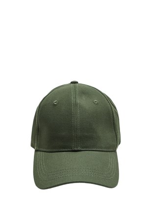 EMBROIDERED SLOGAN - Šiltovka - khaki