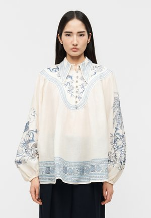 VILLA ROMANTICA BLOUSE - Blúz - cream