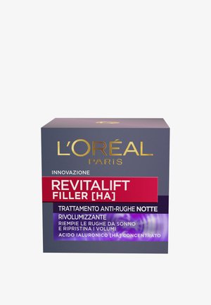 L'Oréal Paris CREMA VISO NOTTE REVITALIFT FILLER, AZIONE ANTIRUGHE RIVOLUMIZZANTE CON ACIDO - Trattamenti notte