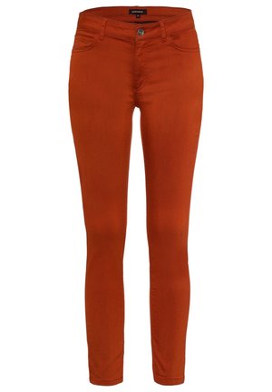 Slim fit jeans - burnt orange denim