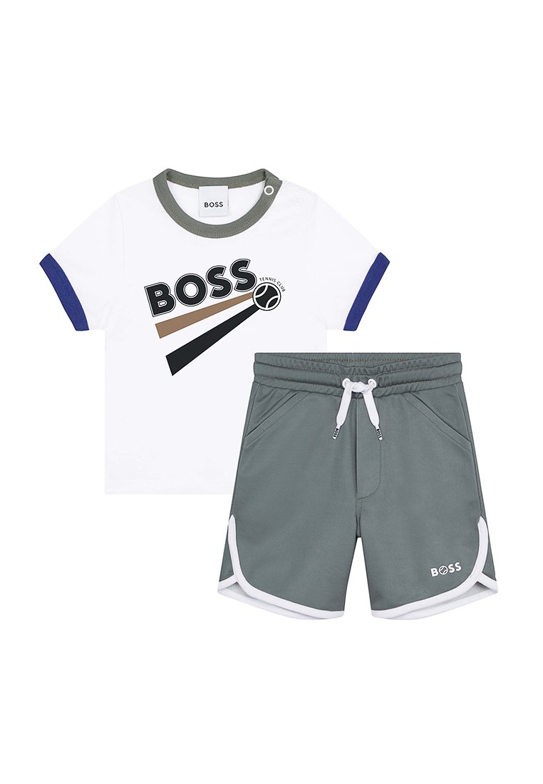 BOSS Kidswear T-shirt print wit BOSS Kidswear T-shirt print wit
