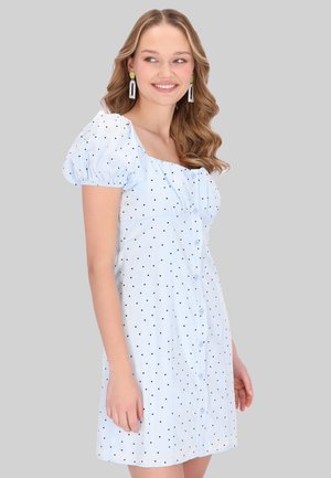 myMo Blusenkleid - light blue