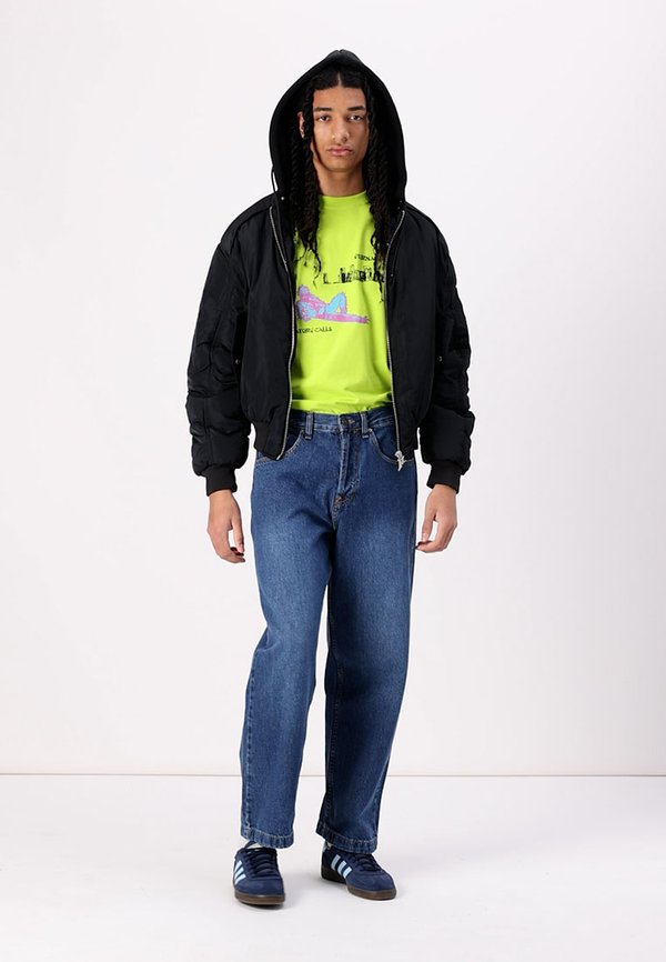 WORKER BAGGY - Baggy Jeans - stone indigo3