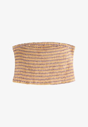 Next, Topp - orange burgundy stripe