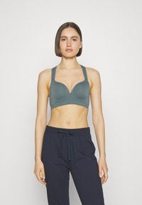 ONLY Play ONPMARTINE SEAMLESS BRA OPUS - Sportski grudnjak sa srednje jakom potporom - stormy weather