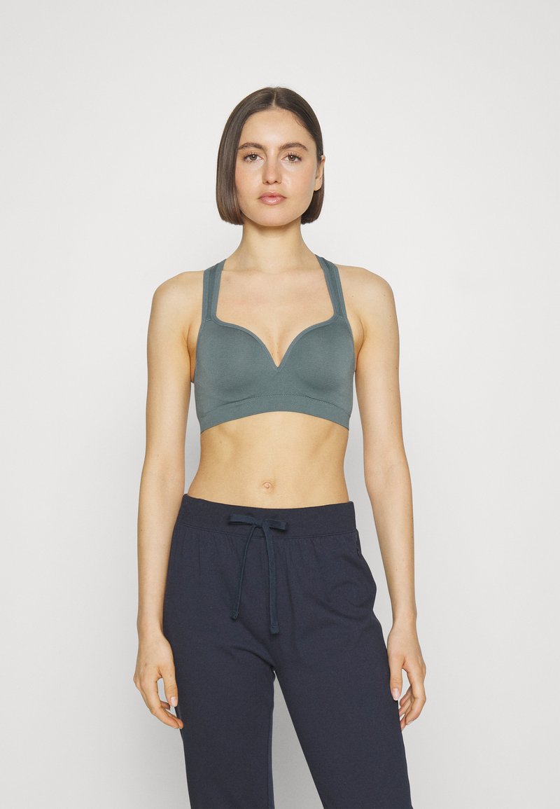 ONLY Play ONPMARTINE SEAMLESS BRA OPUS - Sportski grudnjak sa srednje jakom potporom - stormy weather