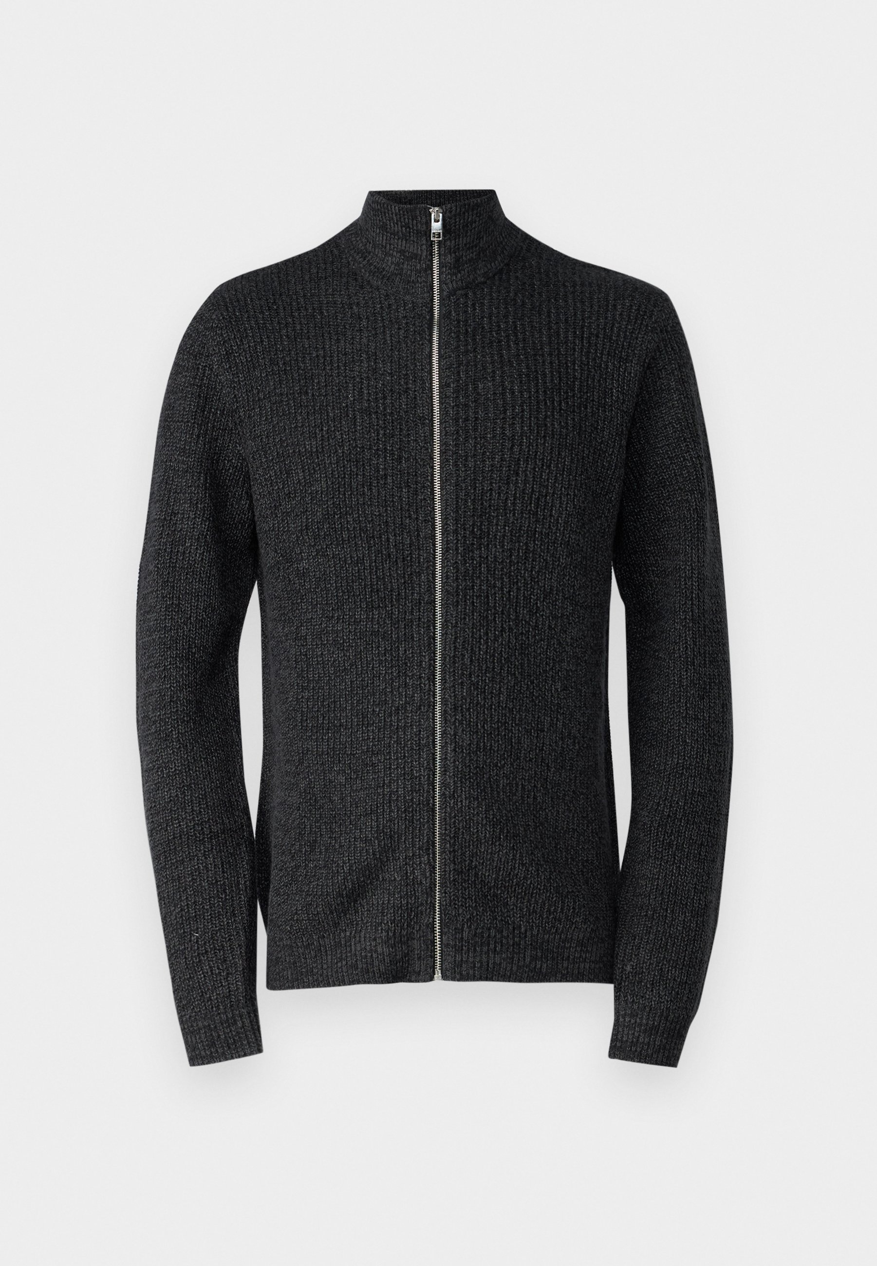 Jack & Jones JJELEWIS - Cardigan - asphalt/black - Zalando.ie