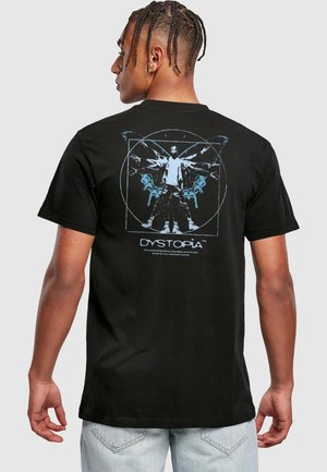 Mister Tee DYSTOPIA  - T-shirts print - black