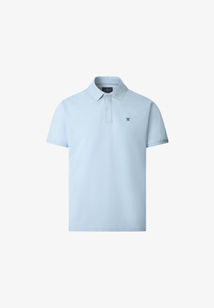 Hackett London SLIM FIT LOGO - Polo shirt - sky blue