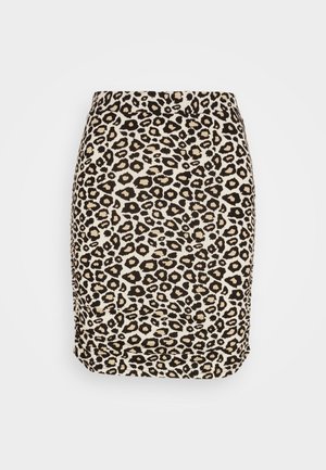 Pieces PCNALA RUCHING SKIRT - Minihame - black