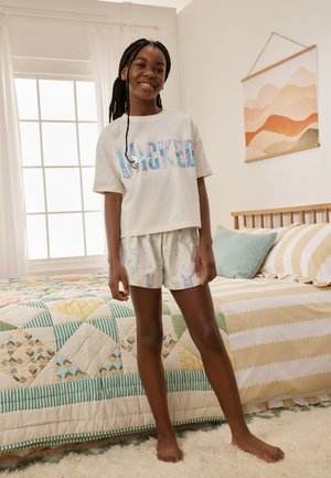 Next, REGULAR FIT - WICKED SHORT PYJAMAS  SET - Nattøj sæt - lilac ecru