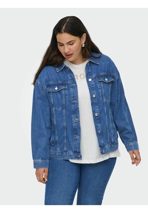CAROCEAN - Jeansjacke - dark blue denim